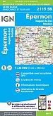 Topografische Wandelkaart van Frankrijk 2115SB - Epernon Nogent-le-Roi / Houdan