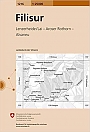 Topografische Wandelkaart Zwitserland 1216 Filisur Lenzerheide / Lai - Aroser Rothorn - Alvaneu - Landeskarte der Schweiz