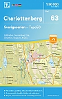 Topografische Wandelkaart Zweden 63 Charlottenberg Sverigeserien Topo 50