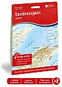 Topografische Wandelkaart Noorwegen 10116 Sandnessjoen - Nordeca Norge