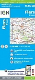 Topografische Wandelkaart van Frankrijk 1515SB - Flers / Briouze