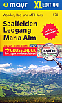 Wandelkaart  570 Saalfelden, Leogang, Maria Alm  | Mayr