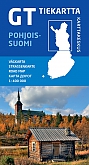 Wegenkaart Finland Noord Pohjois-Suomi  | Karttakeskus Ulkoilukartta