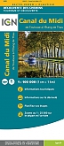 Fietskaart Canal du Midi de Toulouse a l'Etang de Thau | IGN