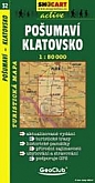 Wandelkaart 32 Posumavi Klatovsko | Shocart Turisticka Mapa