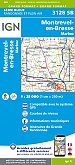 Topografische Wandelkaart van Frankrijk 3128SB - Montrevel-en-Bresse / Marboz