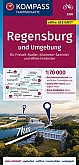 Fietskaart 3330 Regensburg und Umgebung Kompass
