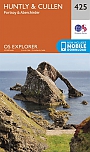 Topografische Wandelkaart 425 Huntly / Cullen Portsoy & Aberchirder - Explorer Map
