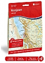 Topografische Wandelkaart Noorwegen 10117 Mosjoen - Nordeca Norge