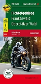 Motorkaart Fichtelgebirge Frankenwald Oberpfälzer Wald Motorradkarte - Freytag & Berndt