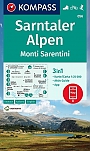 Wandelkaart 056 Monti Sarentini; Sarntaler Alpen Kompass