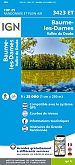 Topografische Wandelkaart van Frankrijk 3423ET - Baume-les-Dames / Vallee de Doubs