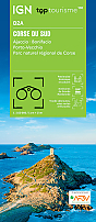 Wegenkaart - Fietskaart D2A Top Corse du Sud Zuid-Corsica | IGN Top Tourisme