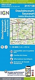 Topografische Wandelkaart van Frankrijk 3117 SB - Doulaincourt-Saucourt / Andelot-Blancheville