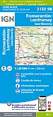 Topografische Wandelkaart van Frankrijk 2122SB - Romorantin-Lanthenay / Cour-Cheverny