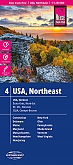 Wegenkaart - Landkaart 4 USA Noordoost USA - World Mapping Project (Reise Know-How)