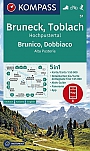 Wandelkaart 57 Bruneck, Toblach; Brunico, Dobbiaco Kompass