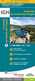 Wandelkaart Traversee du Massif des Vosges GR5 GR53 | IGN