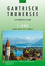 Topografische Wandelkaart Zwitserland 5018 Gantrisch / Thuner See (Samengestelde kaart) - Landeskarte der Schwe