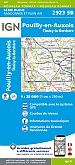 Topografische Wandelkaart van Frankrijk 2923SB - Pouilly-en-Auxois / Thoisy-la-Berchère