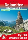 Wandelgids Dolomieten Dolomiten Hohenwege Alta Via 4-7 Rother Wanderführer | Rother Bergverlag