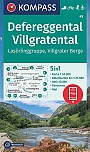 Wandelkaart 45 Defereggental, Villgratental Lasörlinggruppe, Villgrater Berge Kompass