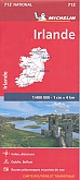 Wegenkaart - Landkaart 712 Ierland - Michelin National