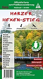 Wandelkaart Harz Harzer HexenStieg Wander- und Freizeitkarte | Schmidt-Buch-Verlag