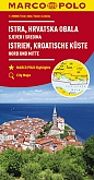 Wegenkaart - Landkaart Istrie,Kroatische Kust Noord en Midden (Istra, Hrvatska Obala, Sjeverie i Sredina) | Marco Polo Maps