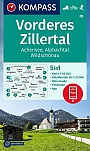 Wandelkaart 28 Vorderes Zillertal, Achensee, Alpbachtal, Wildschönau Kompass
