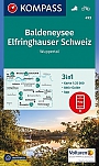 Wandelkaart 493 Baldeneysee, Elfringhauser Schweiz, Wuppertal Kompass