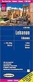 Wegenkaart - Landkaart Libanon met plattegrond Beiroet Beirut - World Mapping Project (Reise Know-How)