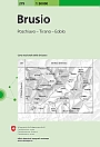 Topografische Wandelkaart Zwitserland 279 Brusio Poschiavo Tirano Edolo - Landeskarte der Schweiz