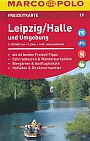 Wegenkaart - Fietskaart 19 Leipzig- Halle und Umgebung Freizeitkarte | Marco Polo