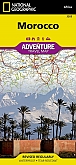 Wegenkaart - Landkaart Marokko - Adventure Map National Geographic