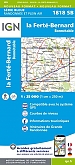 Topografische Wandelkaart van Frankrijk 1818SB - La Ferte-Bernard / Bonnetable