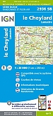 Topografische Wandelkaart van Frankrijk 2936SB - Le Cheylard / Lamastre