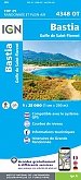 Topografische Wandelkaart van Frankrijk 4348OT - Bastia / Golfe de St-Florent