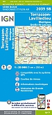 Topografische Wandelkaart van Frankrijk 2035SB - Terrasson-Lavilledieu Montignac Grotte de Lascaux