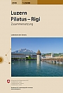 Topografische Wandelkaart Zwitserland 2510 Luzern & Umgebung Pilatus - Rigi (Samengestelde kaart) - Landeskarte der Schweiz