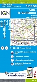 Topografische Wandelkaart van Frankrijk 1618SB - Sille-le-Guillaum / Conlie Ste-Suzanne