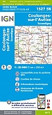 Topografische Wandelkaart van Frankrijk 1527SB - Coulonges-sur-l'Autize  / Secondigny
