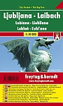 Stadsplattegrond Ljubljana Laibach Pocket - Freytag & Berndt