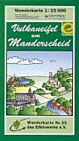 Wandelkaart Eifel 33 Vulkaneifel Um Manderscheid - Wanderkarte Des Eifelvereins