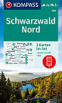 Wandelkaart 886 Schwarzwald Noord Kompass