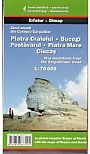 Wandelkaart 16 Cinci munti din Carbura Carpatilor - Piatra Craiului - Bucegi - Postavarul - Piatra Mare - Ciucas | Dimap