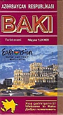 Stadsplattegrond Baku | Baki Kartografiya Fabriki