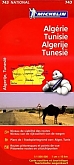 Wegenkaart - Landkaart 743 Algerije & Tunesië - Michelin National