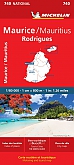 Wegenkaart - Landkaart 740 Mauritius Rodrigues - Michelin National
