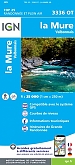 Topografische Wandelkaart van Frankrijk 3336OT - La Mure /  Valbonnais Laffrey
